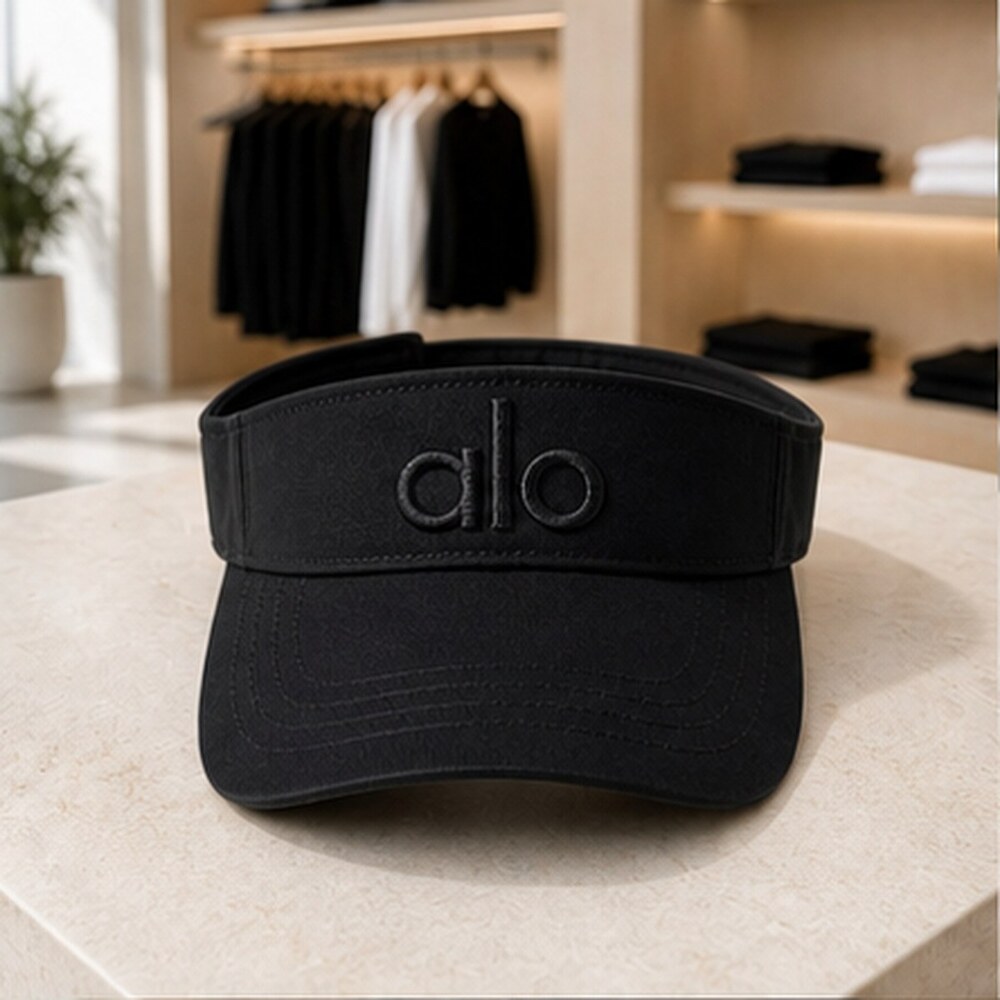 ALO Yoga Modern Black Athletic Style Visor